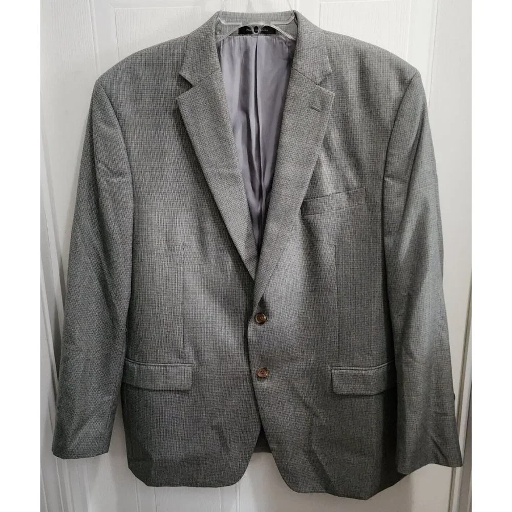 X2 Lauren Ralph Lauren LRL Blazer Sport Coat Suit‎ Jackets Beige/Gray Size 46/48